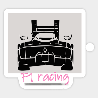 F1 Racing Sticker